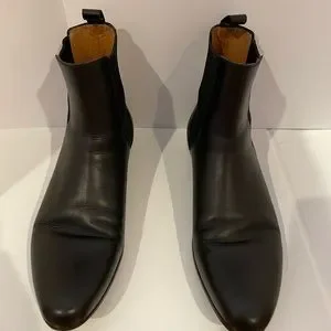 Gucci | Shoes | Gucci Men Boot Leather Lightly Worn Size 95  display picture 2